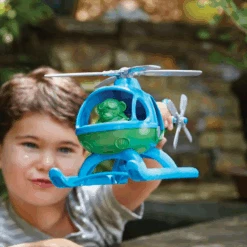 Speelactief Winkel -Speelactief Winkel Helicopter Green Toys 1