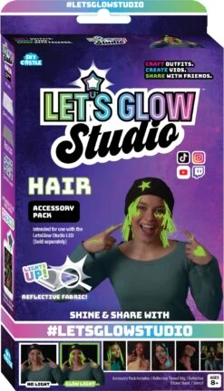 Lets Glow Studio Haar Accessoire Set