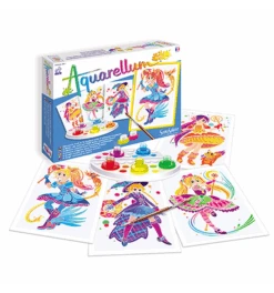Aquarellum Junior Magical Girls – Knutselpakket Schilderen Sentosphere -Speelactief Winkel aquarellum junior magical girls sentosphere 32697 schilderen 1