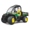 Bruder 2490 John-Deere Gator-855D Met Chauffeur -Speelactief Winkel bruder 02490 john deere gator 855d met chauffeur
