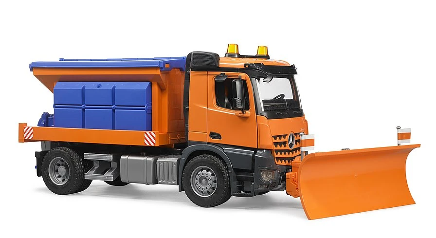 Bruder 03685 MB Arocs Strooiwagen Met Sneeuwploeg 4 Bruder 03685 MB Arocs Strooiwagen Met Sneeuwploeg - Afbeelding 2
