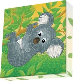 Diamond Dotz Koala Climb 22x22cm. DiamondPainting