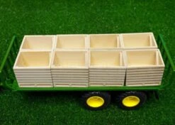 Houten Aardappelkisten (6 Stuks) 1 : 32 -Speelactief Winkel houten aardappelkist kidsglobe 610611 3