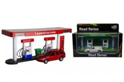 Kidsglobe Tankstation + Volvo V70 7 Kidsglobe Tankstation + Volvo V70 -Speelactief Winkel kidsglobe 571955 tankstation