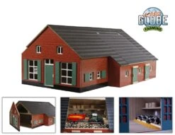 KidsGlobe 610111 Boerderij Met Stal 1:32