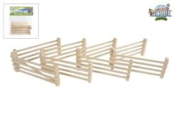 Speelactief Winkel -Speelactief Winkel kidsglobe houten hekken fences 6x schaal 1 op 24 1