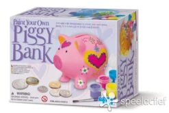 4M Crea Hobby- En Knutseldoos – Spaarvarken Maken – Schilderen