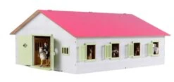 Speelactief Winkel -Speelactief Winkel paardenstal met 7 boxen rose kidsglobe 344941 1