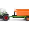 Siku 1989 Fendt Met Haaklifttrailer + Container -Speelactief Winkel siku 1989 fendt met haaklift en bak