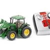 Siku Control 6777 Tractor John-Deere 7R Met Voorlader+Module -Speelactief Winkel siku 6777 tractor john deere 7r met voorlader